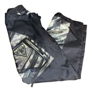 Fly Racing Patrol Over-Boot Black Pants w/Convertable Zip Off Lower Leg Size 30